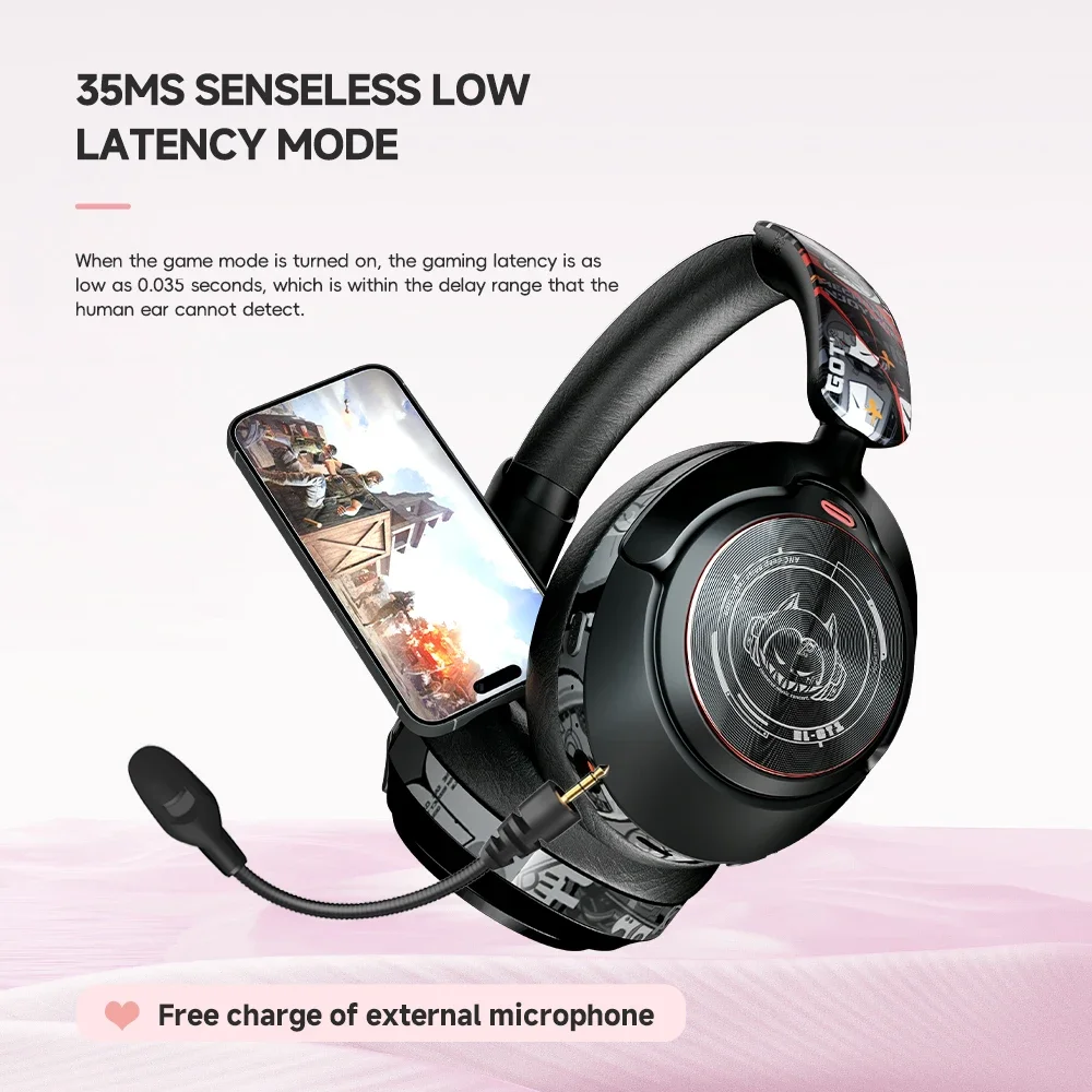 2025 Fashion ANC Hybrid Active Noise Cancelling Wireless Bluetooth 5.4 Headphones With Mic Over Ear Headset With Hifi Deep Bass
2025 Fashion ANC Hybrid Active Noise Cancelling Wireless Bluetooth 5.4 Headphones With Mic Over Ear Headset With Hifi Deep Bass