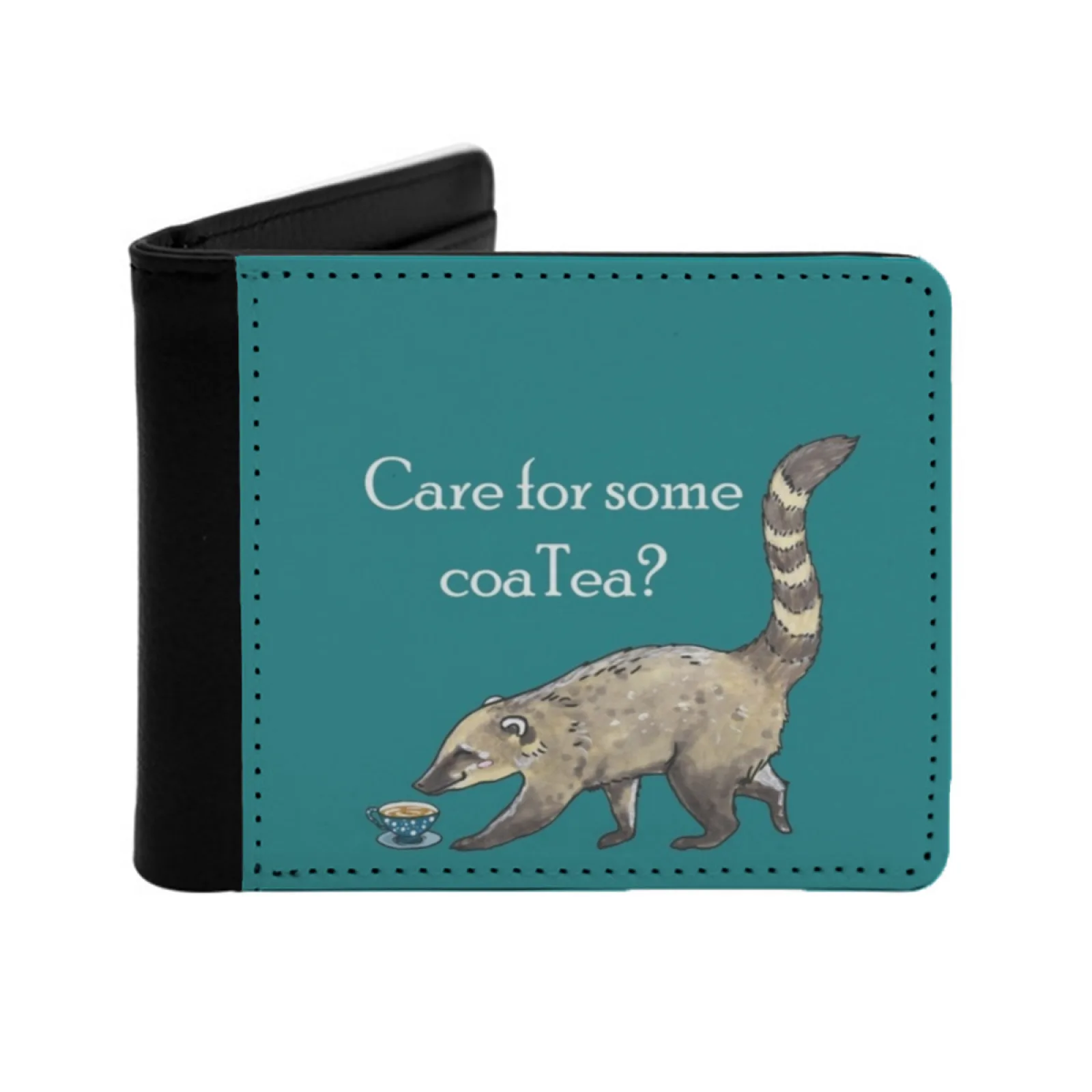 Coati Animal Series Personalized Wallet For Men And Women Pu Leather Short Pocket Purse Coati Raccoon Racoon Mexico Tea Cup
Coati Animal Series Personalized Wallet For Men And Women Pu Leather Short Pocket Purse Coati Raccoon Racoon Mexico Tea Cup