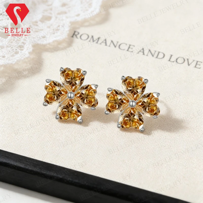 Moissanite Earrings Heart Cut D Color/Black/Vivid Blue/Champagne 925 Sterling Silver Fine Jewelry Gift for Women Anniversary
Moissanite Earrings Heart Cut D Color/Black/Vivid Blue/Champagne 925 Sterling Silver Fine Jewelry Gift for Women Anniversary