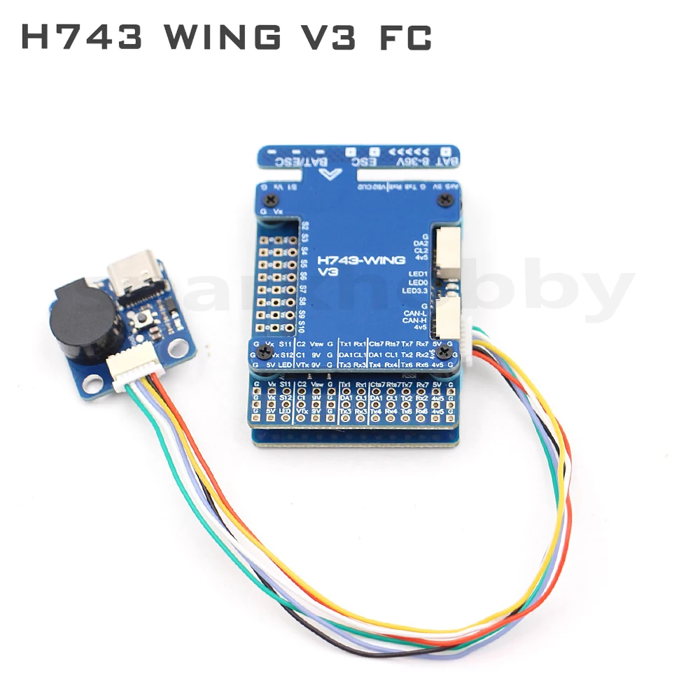 H743 WING V3 Flight Controller INAV 3-8LIPO DC 8-36V 30.5x30.5mm OSD For RC Multirotor Airplane Fixed Wing Drones Parts
H743 WING V3 Flight Controller INAV 3-8LIPO DC 8-36V 30.5x30.5mm OSD For RC Multirotor Airplane Fixed Wing Drones Parts
