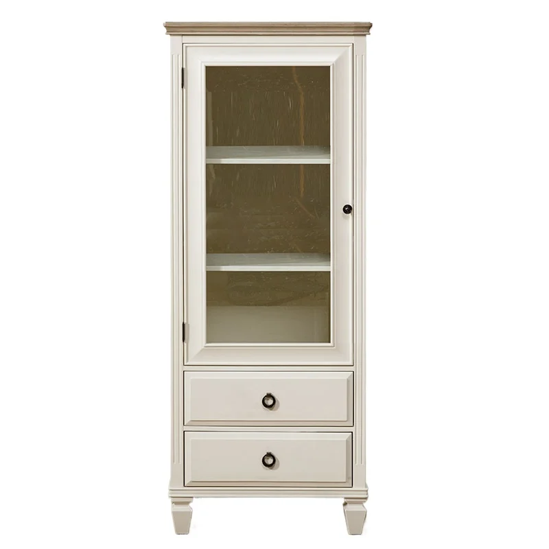 American light luxury solid wood wine cabinet glass door modern simple kitchen tea cabinet storage locker small wine cabinet 
American light luxury solid wood wine cabinet glass door modern simple kitchen tea cabinet storage locker small wine cabinet