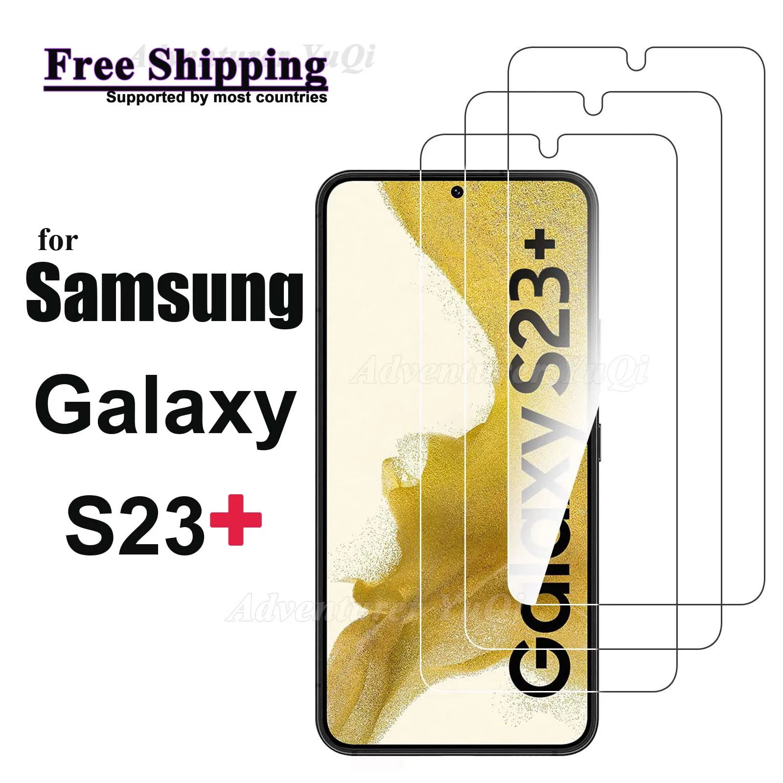 Screen Protector For Galaxy S23 Plus Samsung 6.6 inch Tempered Glass HD 9H High Aluminum Crystal Anti Scratch
Screen Protector For Galaxy S23 Plus Samsung 6.6 inch Tempered Glass HD 9H High Aluminum Crystal Anti Scratch