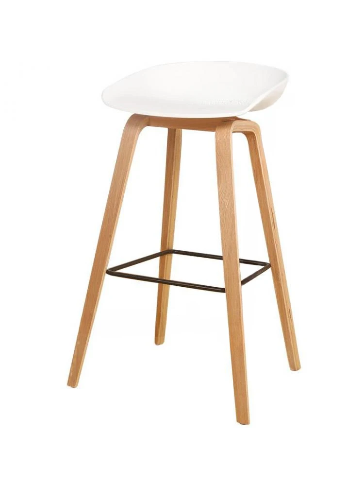 Modern Simple Danish Nordic Style Personalized Fashion Bar Chair Bar Stool Designer Solid Wood Bar Chair
Modern Simple Danish Nordic Style Personalized Fashion Bar Chair Bar Stool Designer Solid Wood Bar Chair