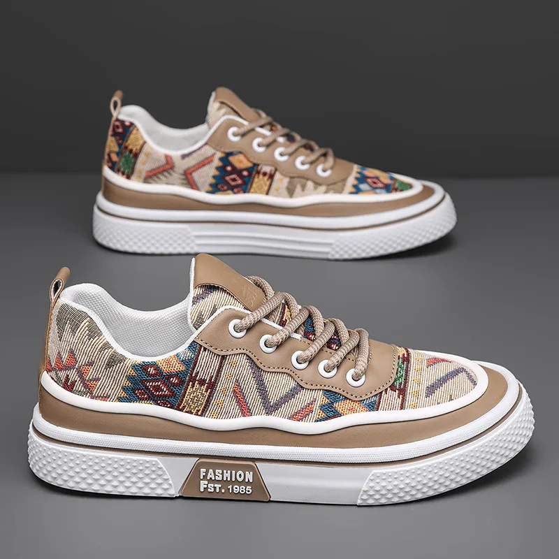 Мужская парусиновая обувь, дышащая универсальная повседневная спортивная вулканизированная обувь, износостойкая летняя модная мужская обувь на плоской подошве с принтом граффити
Мужская парусиновая обувь, дышащая универсальная повседневная спортивная вулканизированная обувь, износостойкая летняя модная мужская обувь на плоской подошве с принтом граффити