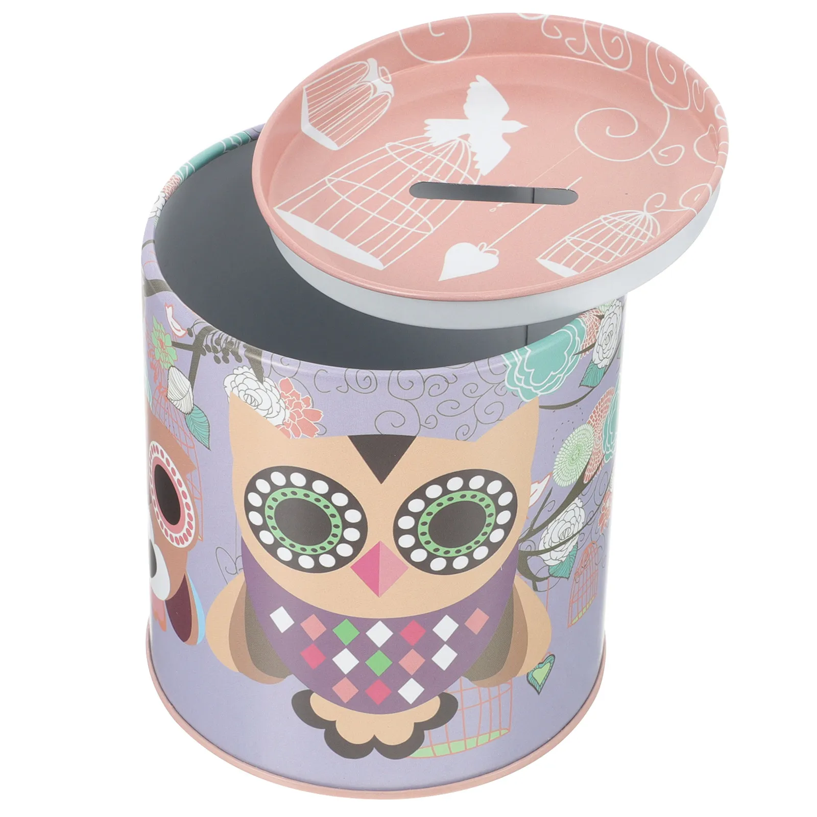 1pcs Owl Bank Coin Jars Metal Kids High Capacity Cartoon Savings Money Box Home Decor Storage Unique Piggy Bank Toy
1pcs Owl Bank Coin Jars Metal Kids High Capacity Cartoon Savings Money Box Home Decor Storage Unique Piggy Bank Toy