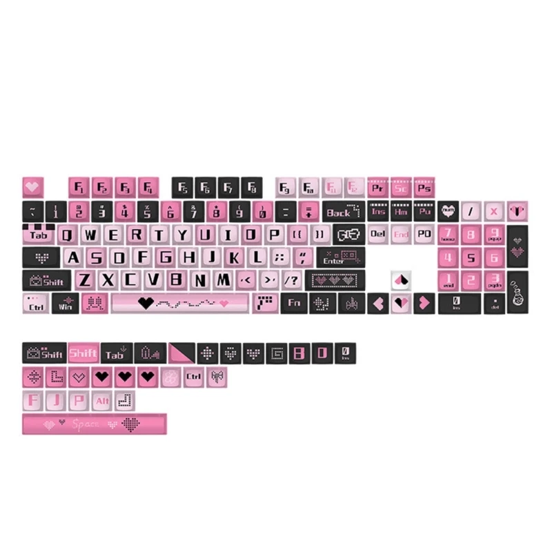 Full 131Keys Keycaps, XDA PBT Keycaps, Dreamy Color Keycaps 5-Sided Dye-Sublimation Keycaps Replacement X3UF
Full 131Keys Keycaps, XDA PBT Keycaps, Dreamy Color Keycaps 5-Sided Dye-Sublimation Keycaps Replacement X3UF
