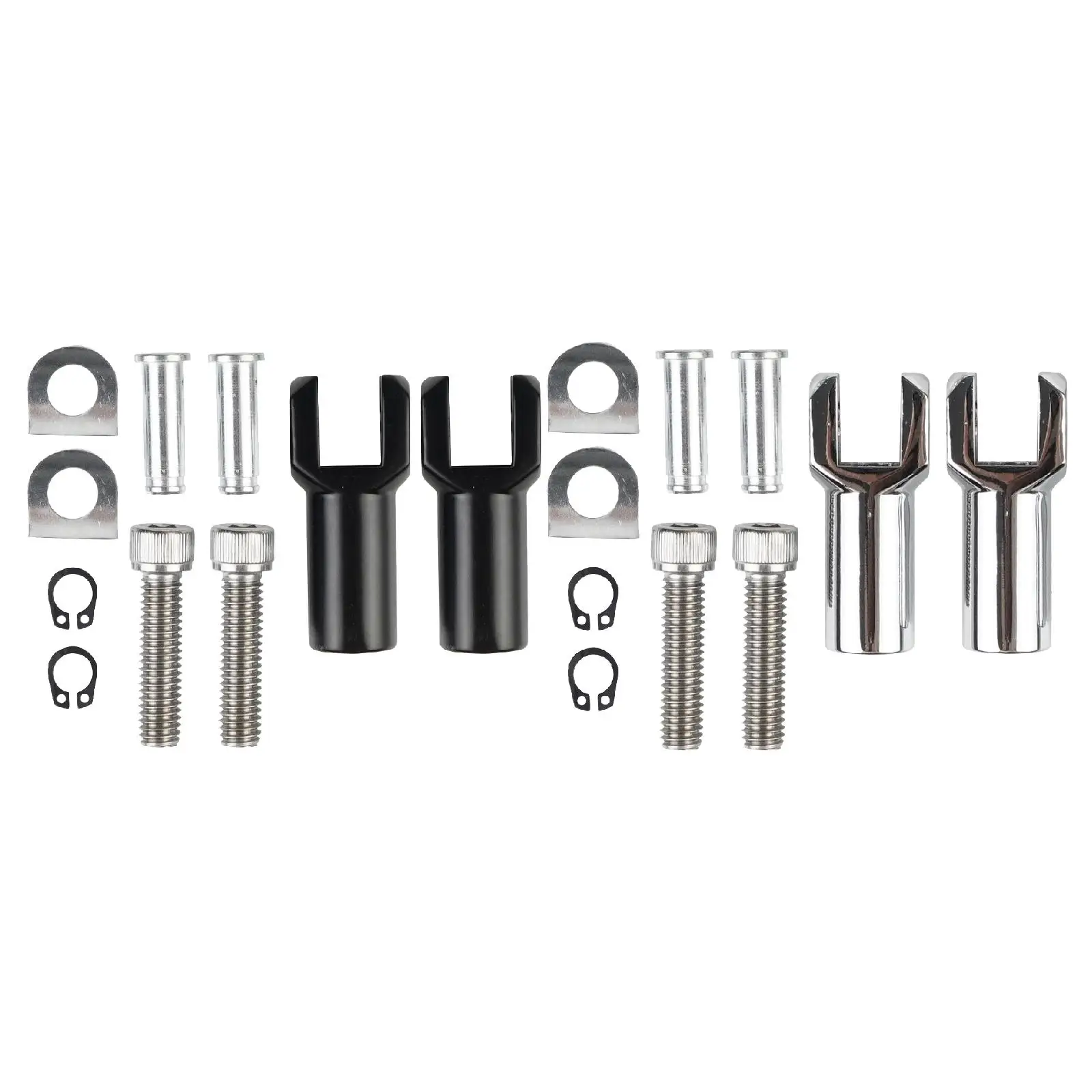 Passenger Footpeg Support Kit Maintenance Component Replaces Aluminum Alloy Footpeg Mounts Clevis for Softail 2000-2017 Part
Passenger Footpeg Support Kit Maintenance Component Replaces Aluminum Alloy Footpeg Mounts Clevis for Softail 2000-2017 Part