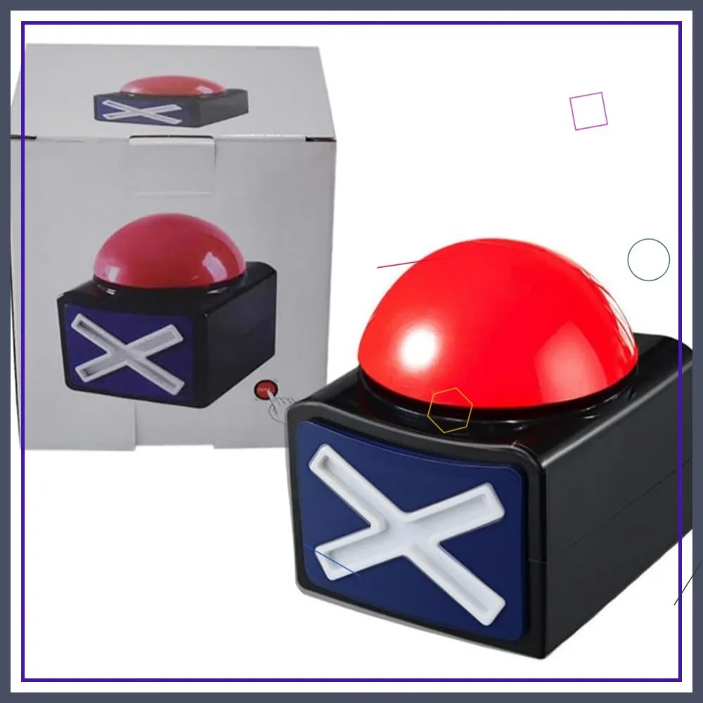 Game Buzzer Show Buzzer Family Feud Buzzer with Sound and Light
Game Buzzer Show Buzzer Family Feud Buzzer with Sound and Light