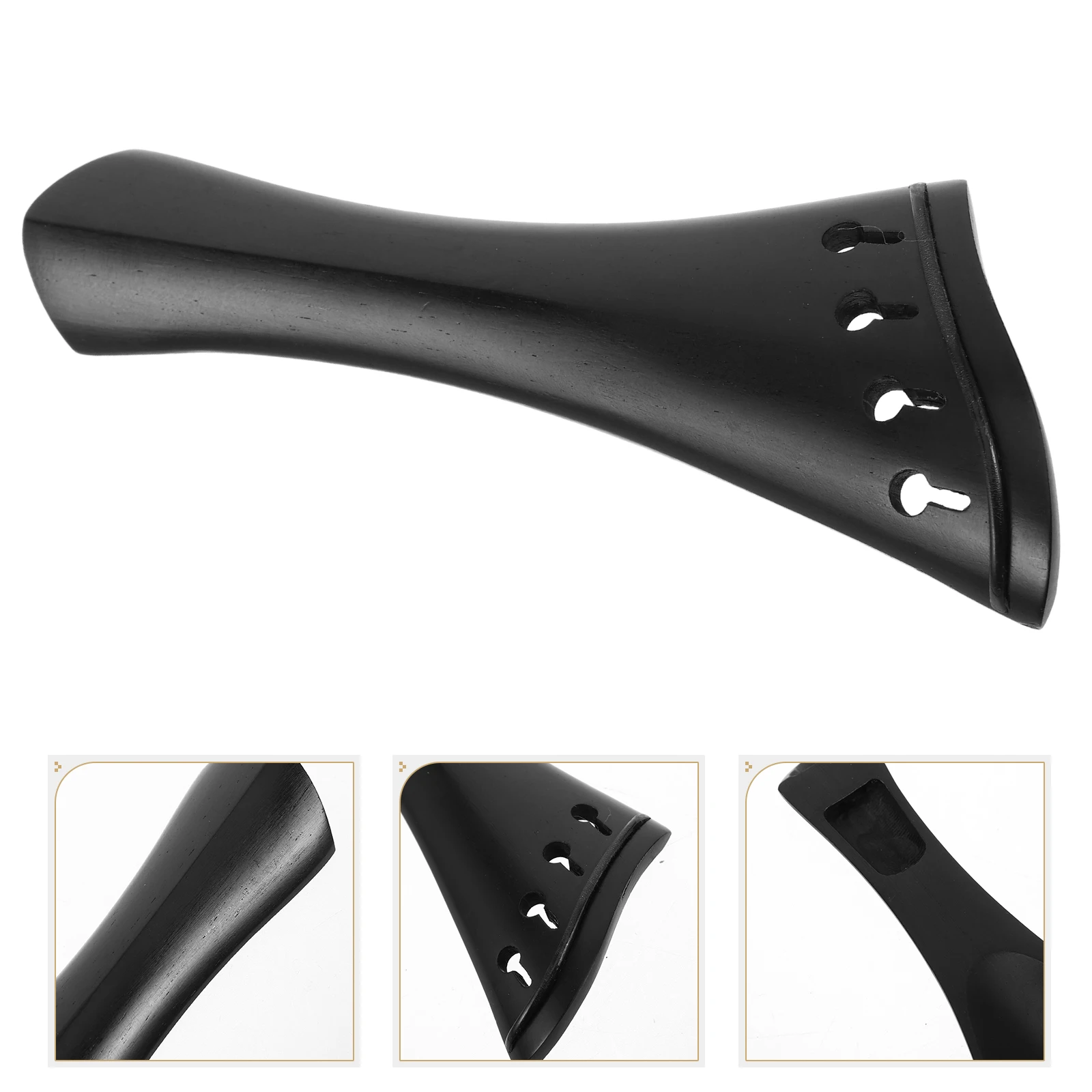 Violin Tailpiece Chin Rest for Pull-string Board Pegs Tailcord Replacement Adjustable Tuning
Violin Tailpiece Chin Rest for Pull-string Board Pegs Tailcord Replacement Adjustable Tuning