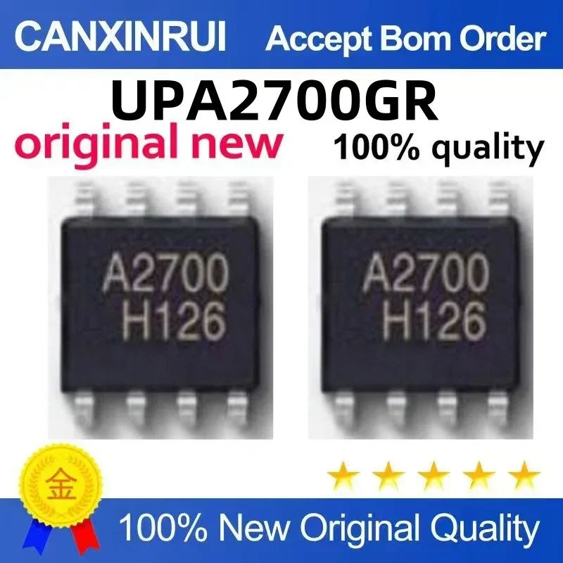 (5-100 pieces)New UPA2700GR-E2 UPA2700GR A2700 IC chip package SOP8 integrated circuit
(5-100 pieces)New UPA2700GR-E2 UPA2700GR A2700 IC chip package SOP8 integrated circuit