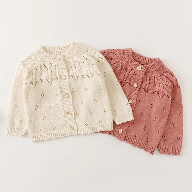 Winter Spring Baby Clothing Newborn Baby Girls Sweater Coat Long Sleeved Solid Color Infant Baby Girls Knitting Cardigan Coat
Winter Spring Baby Clothing Newborn Baby Girls Sweater Coat Long Sleeved Solid Color Infant Baby Girls Knitting Cardigan Coat