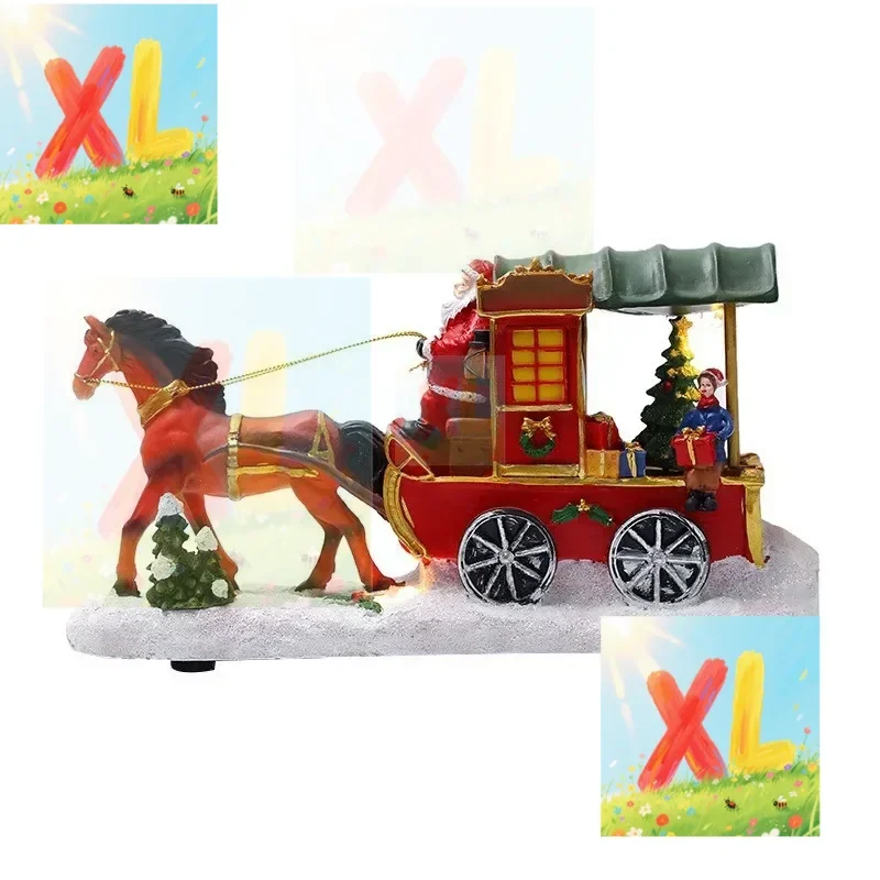 Christmas New Products Santa Claus Carriage Glowing Music Snow View House Christmas Ornaments Gifts Ornaments
Christmas New Products Santa Claus Carriage Glowing Music Snow View House Christmas Ornaments Gifts Ornaments