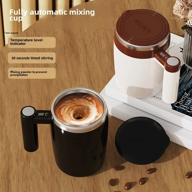Electric Coffee Cup with Charging Function - Magnetic Auto Stirring Protein Powder & Coffee Stainless Steel Lazy Mug
Electric Coffee Cup with Charging Function - Magnetic Auto Stirring Protein Powder & Coffee Stainless Steel Lazy Mug