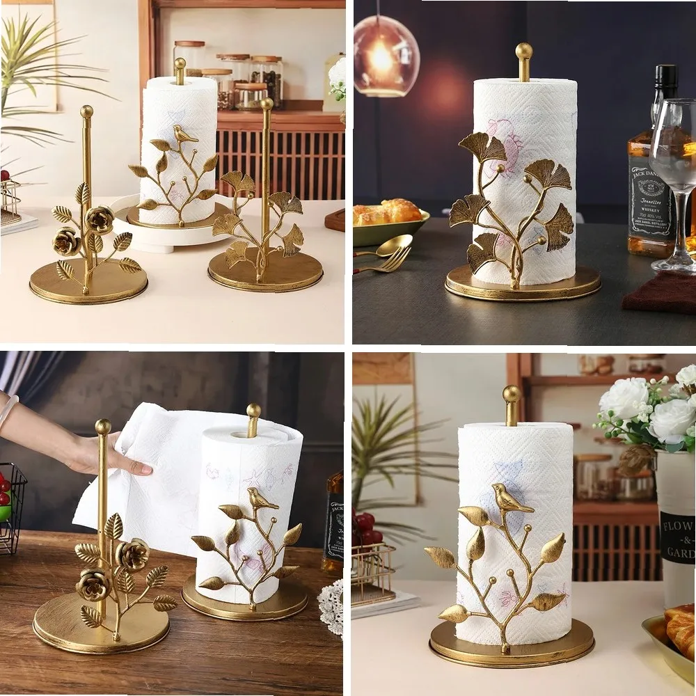 Rose-Shaped Metal Paper Towel Holder, Luxury Kitchen Tissue Storage Rack & Art Decor
Rose-Shaped Metal Paper Towel Holder, Luxury Kitchen Tissue Storage Rack & Art Decor