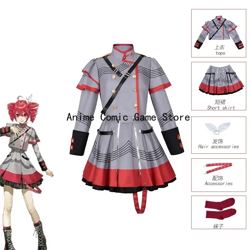 В наличии S-3XL Tetoo Vtuber синтезатор V Kasane Tetoo косплей костюм парик виртуальная певица наряды для вечеринки на Хэллоуин для женщин
В наличии S-3XL Tetoo Vtuber синтезатор V Kasane Tetoo косплей костюм парик виртуальная певица наряды для вечеринки на Хэллоуин для женщин