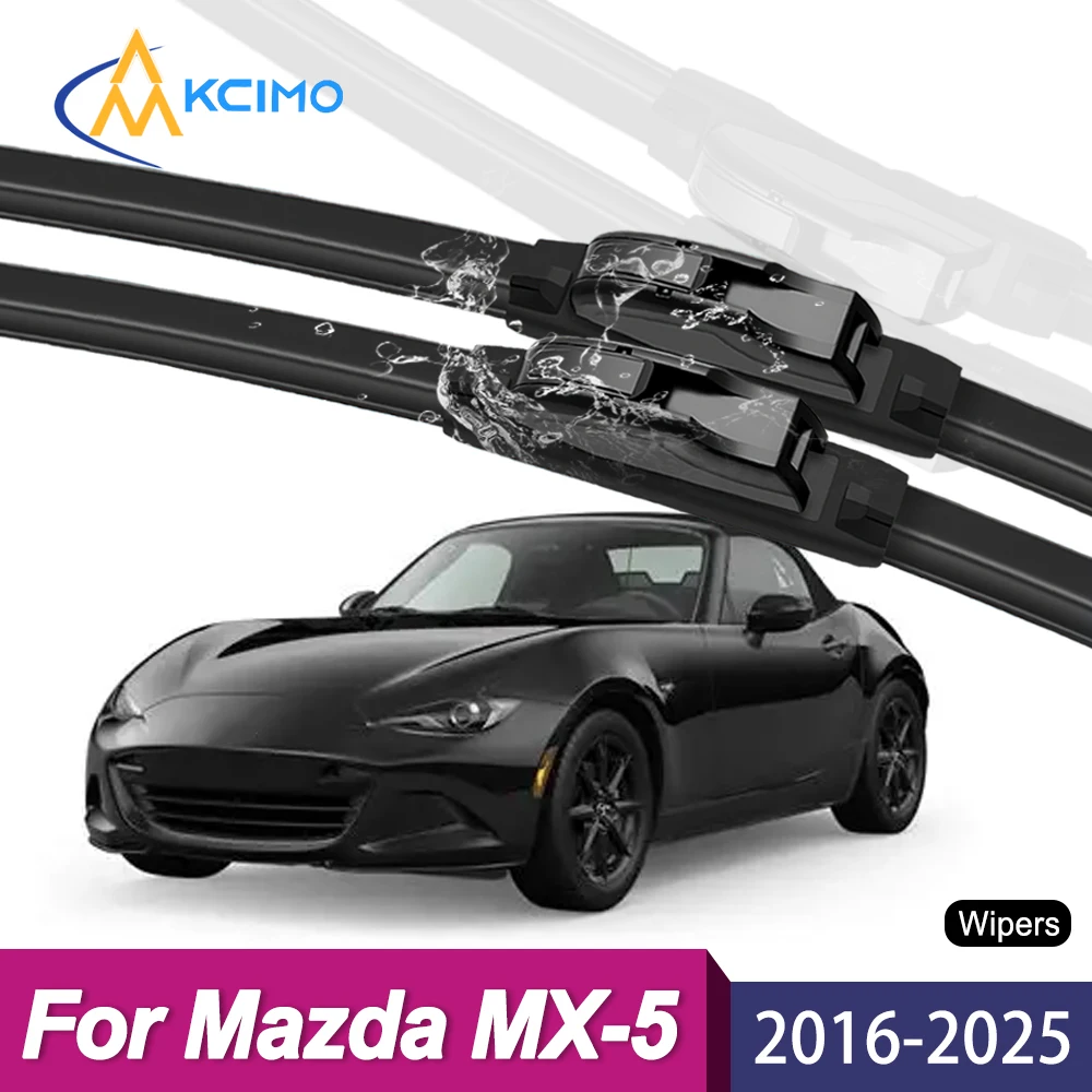 Anti-Vibration Quiet Front Wiper Blades For Mazda MX-5 ND 2016-2025 Easy Installation Automotive Accessories
Anti-Vibration Quiet Front Wiper Blades For Mazda MX-5 ND 2016-2025 Easy Installation Automotive Accessories