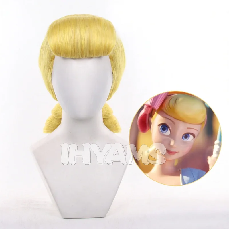 Anime Andy Davies's Toy Shepherdess Bo Peep Cosplay Wig Heat Resistant Golden Synthetic Hair Wig For Women Halloween Party
Anime Andy Davies's Toy Shepherdess Bo Peep Cosplay Wig Heat Resistant Golden Synthetic Hair Wig For Women Halloween Party