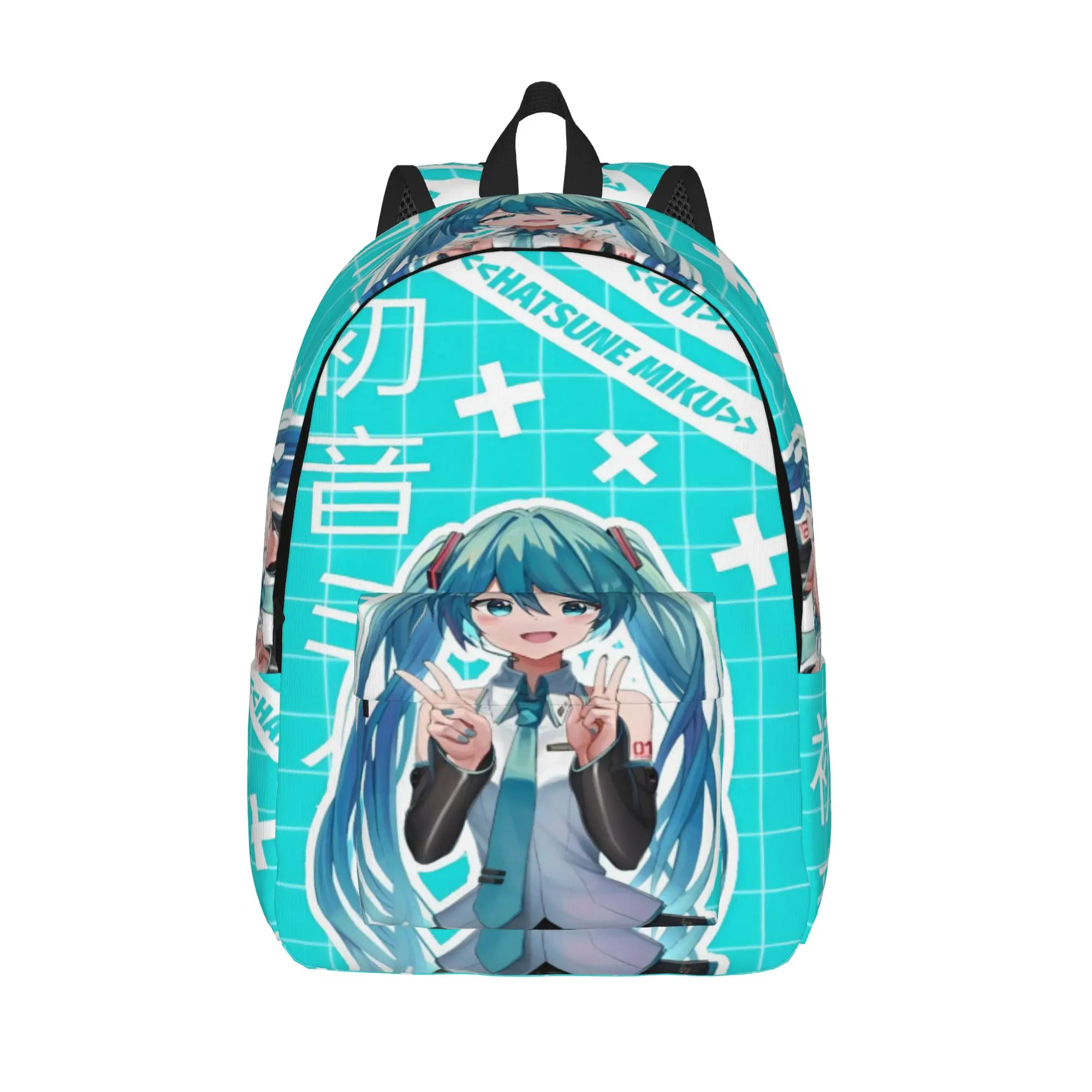 Hatsune Miku singer music anime Backpack for Men Women Casual High School Hiking Travel Daypack Laptop Canvas Bags with Pocket
Hatsune Miku singer music anime Backpack for Men Women Casual High School Hiking Travel Daypack Laptop Canvas Bags with Pocket