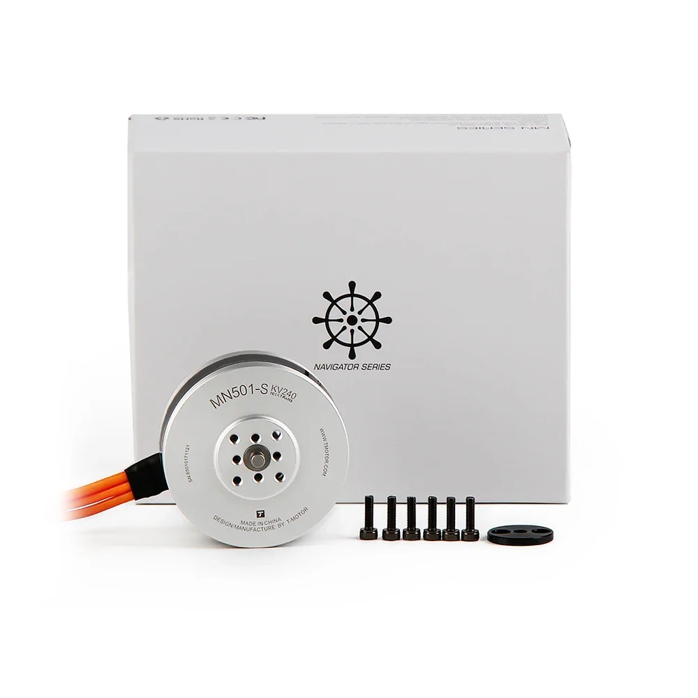 T-MOTOR Navigator Type MN501-S KV240 KV300 KV360 IP45 Brushless Waterproof Motor for Demand of Multi-rotors VTOL and Fixed Wings
T-MOTOR Navigator Type MN501-S KV240 KV300 KV360 IP45 Brushless Waterproof Motor for Demand of Multi-rotors VTOL and Fixed Wings
