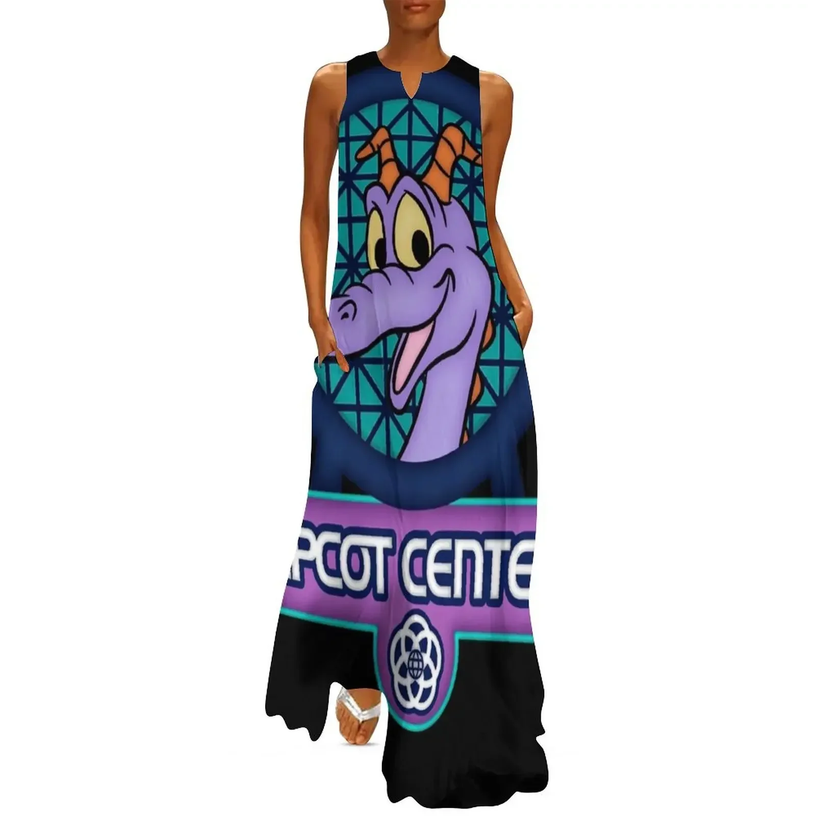 EPCOT CENTER Figment Badge Essential Long Dress dress party night summer dress Female Bride dresses
EPCOT CENTER Figment Badge Essential Long Dress dress party night summer dress Female Bride dresses