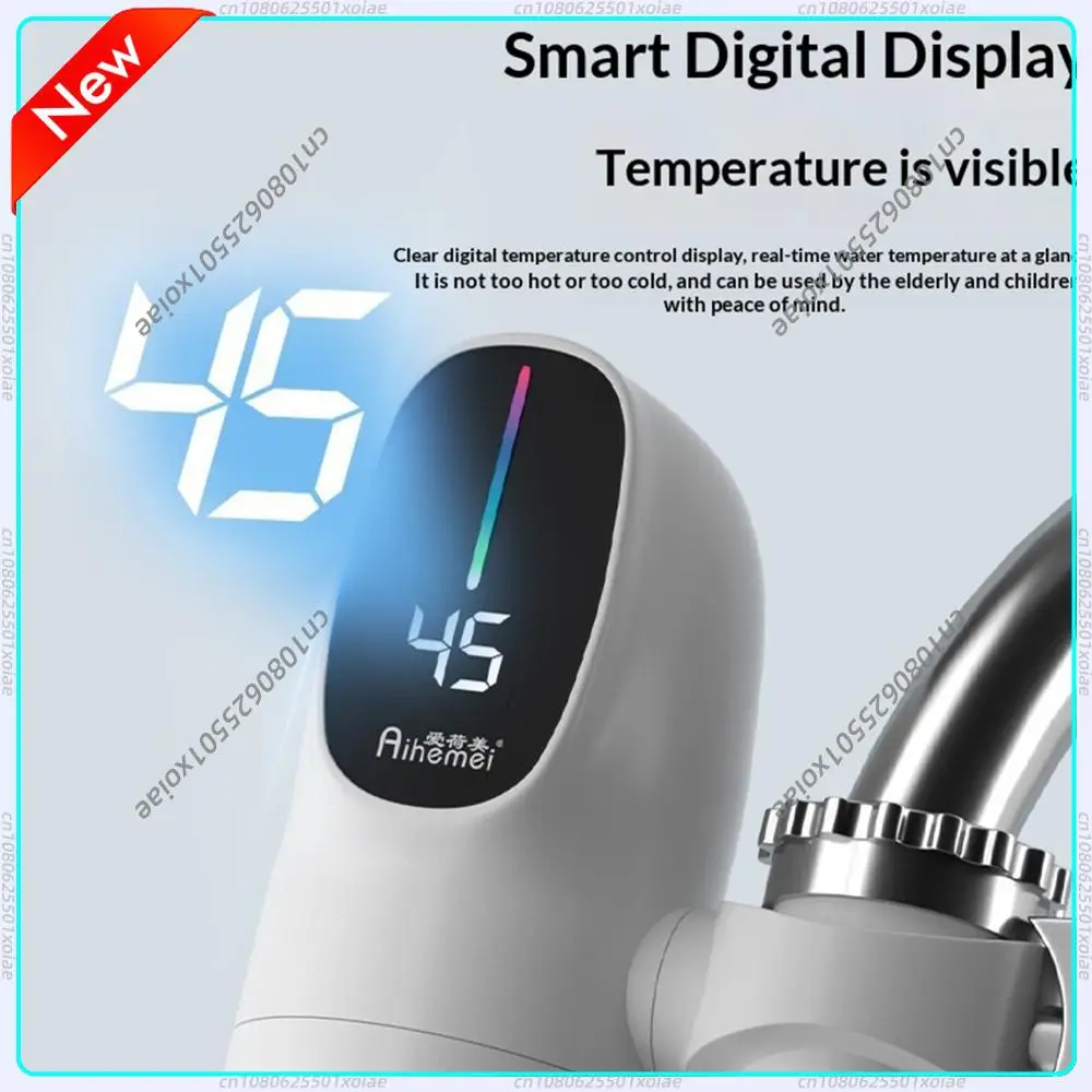 110V Rapid Heating Tap with Digital Display Tankless Electric Tap Energy Saving Hot Cold Mixer for Kitchen Sink Bathroom
110V Rapid Heating Tap with Digital Display Tankless Electric Tap Energy Saving Hot Cold Mixer for Kitchen Sink Bathroom