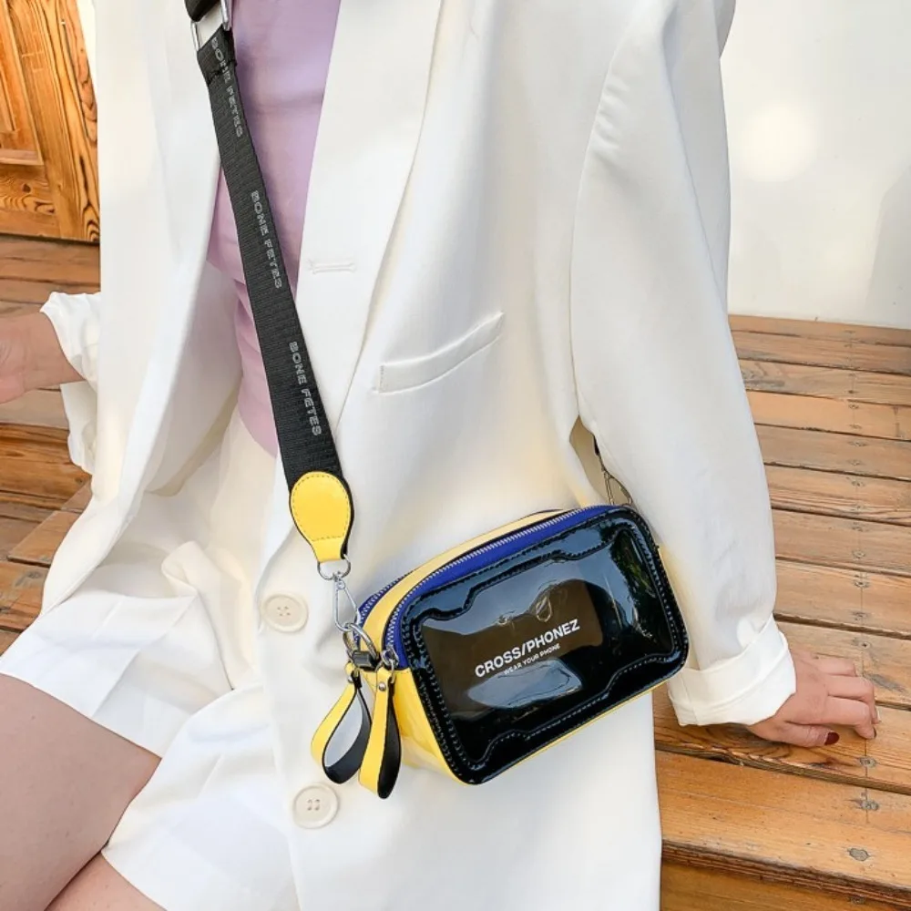 Waterproof Women Shoulder Bag Korean Style Transparent Crossbody Bags Summer Portable Small Square Bag The Songkran Festival
Waterproof Women Shoulder Bag Korean Style Transparent Crossbody Bags Summer Portable Small Square Bag The Songkran Festival