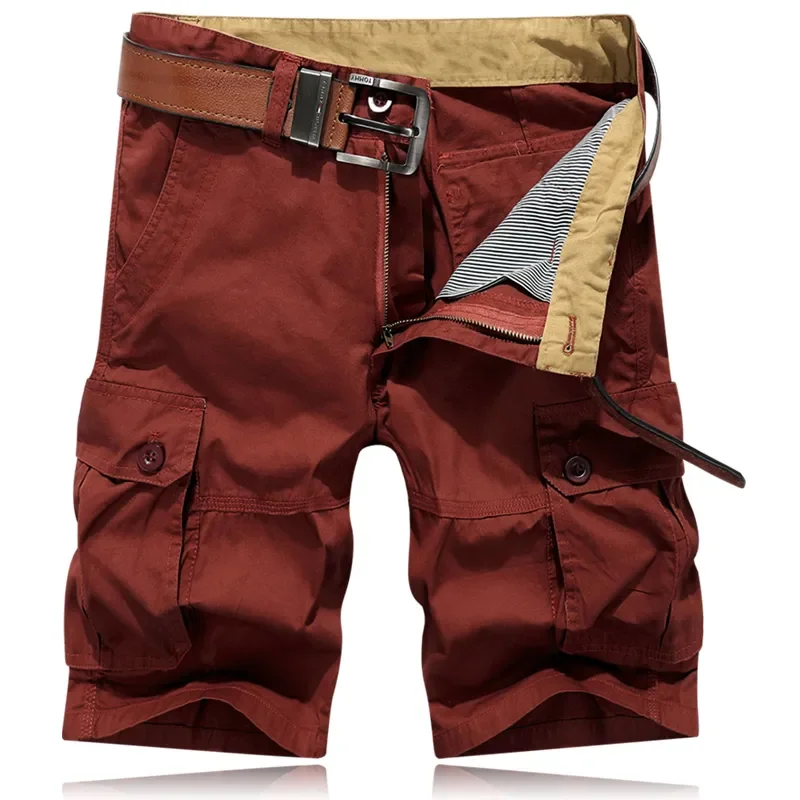 Mens Cotton Cargo Shorts Loose Fit Casual Straight Leg Summer Shorts
Mens Cotton Cargo Shorts Loose Fit Casual Straight Leg Summer Shorts