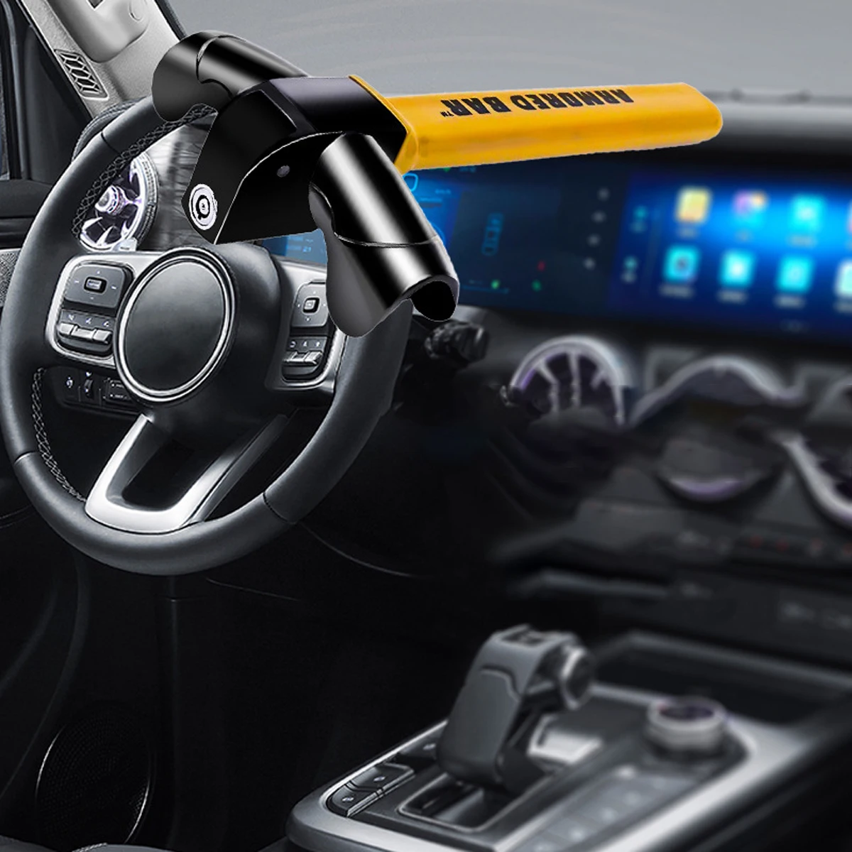 Universal T-type Car Steering Wheel Lock, Anti-theft Security Lock for Vehicles
Universal T-type Car Steering Wheel Lock, Anti-theft Security Lock for Vehicles