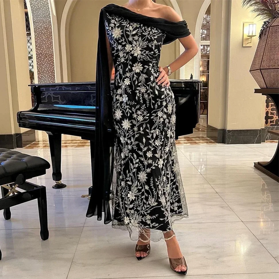 Oisslec Dress Elegant Vintage Sexy Black Lace Beads Luxury Flowers Customize Formal Occasion Prom Dress Evening Party Gowns
Oisslec Dress Elegant Vintage Sexy Black Lace Beads Luxury Flowers Customize Formal Occasion Prom Dress Evening Party Gowns