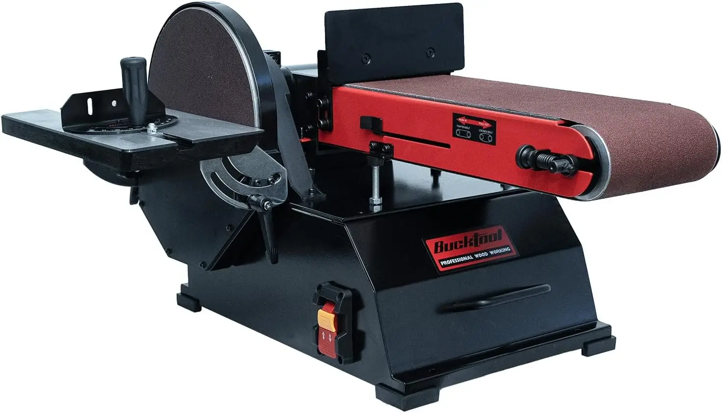 ul 1-1/2 HP Bench Belt Sander for Wood Working 6 in. x 48 in. Belt and 10 in. Disc Sander BD61000
ul 1-1/2 HP Bench Belt Sander for Wood Working 6 in. x 48 in. Belt and 10 in. Disc Sander BD61000