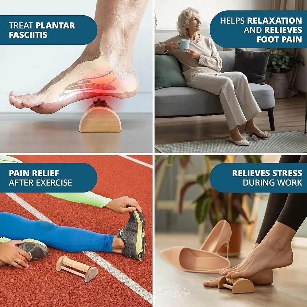 Portable Massage Foot Sole Massager Muscle Relaxation Roller Foot And Leg Massager Wooden Wooden Roller Massager Foot Care
Portable Massage Foot Sole Massager Muscle Relaxation Roller Foot And Leg Massager Wooden Wooden Roller Massager Foot Care