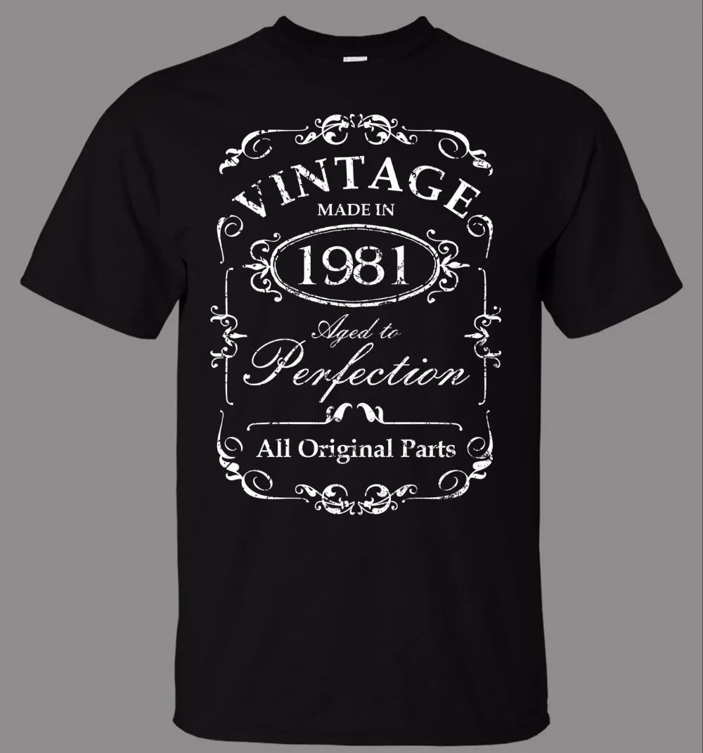 New Arrival T-Shirt Tops Summer Cool Funny T Shirt Vintage 1981 Nerd Tee Shirts High Quality Custom Printed Tops Hipster
New Arrival T-Shirt Tops Summer Cool Funny T Shirt Vintage 1981 Nerd Tee Shirts High Quality Custom Printed Tops Hipster
