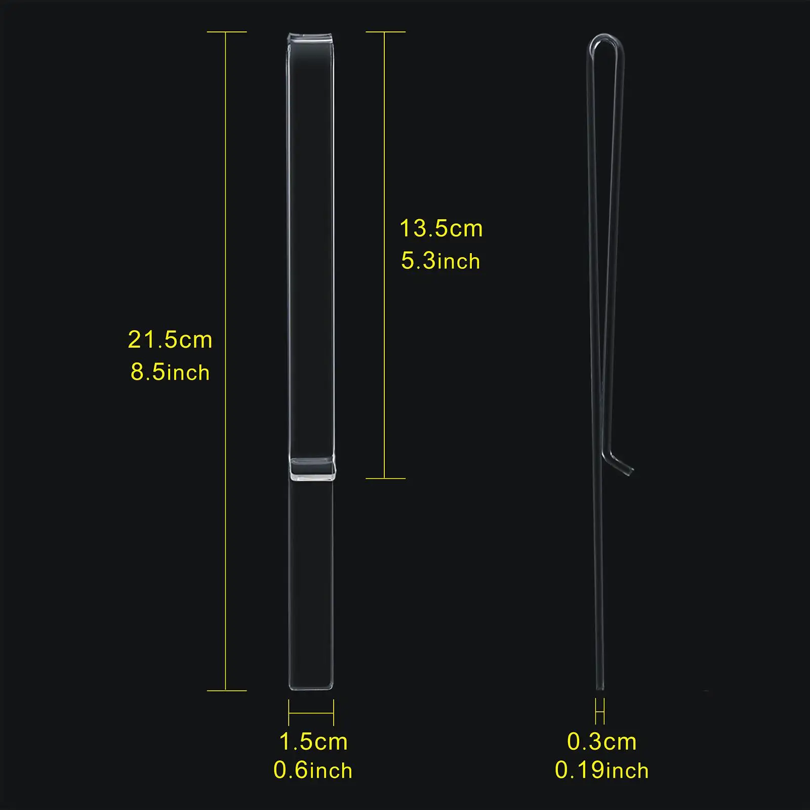 Clear Acrylic Music Sheet Clip Springy Book Holder Stand for Piano Cover Sheet Music Handling
Clear Acrylic Music Sheet Clip Springy Book Holder Stand for Piano Cover Sheet Music Handling
