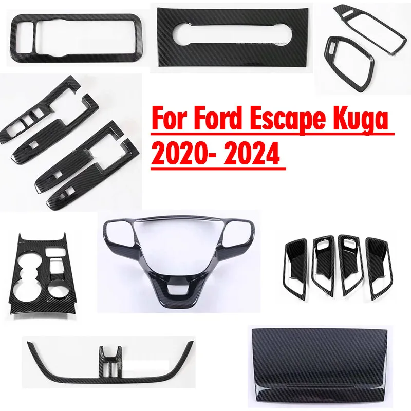Car Accessories Gear Shift Panel Trim For Ford Escape Kuga 2020-24 Carbon Fiber
Car Accessories Gear Shift Panel Trim For Ford Escape Kuga 2020-24 Carbon Fiber