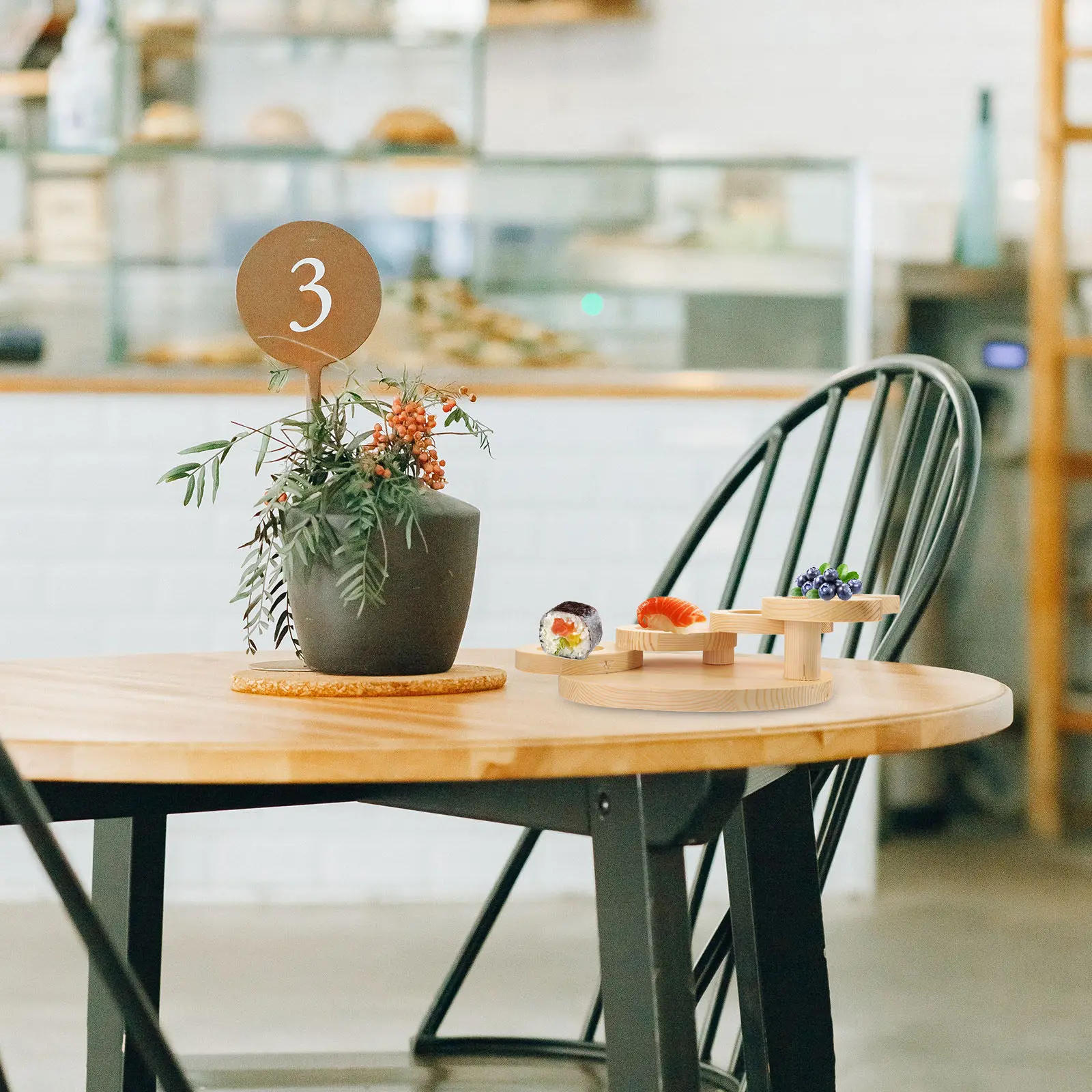 Five-Step Wooden Food Display Stand Exquisite Floral Shape Dessert Serving Tray Snack Fruit Presentation Tray Kitchen Dining
Five-Step Wooden Food Display Stand Exquisite Floral Shape Dessert Serving Tray Snack Fruit Presentation Tray Kitchen Dining