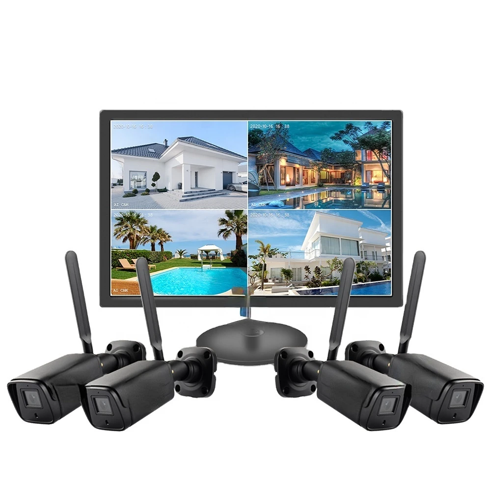 4-канальные 19-дюймовые LCD Wi-Fi камеры видеонаблюдения Мониторинг безопасности Беспроводная система видеонаблюдения OEM завод
4-канальные 19-дюймовые LCD Wi-Fi камеры видеонаблюдения Мониторинг безопасности Беспроводная система видеонаблюдения OEM завод