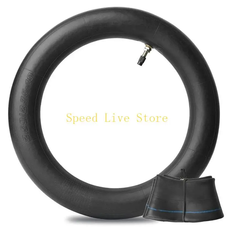 547C 2Pcs 2.50/2.75-10” Replacement Inner Tube with Straight Metal Stem Fits Motorcycle with 10'' Tires
547C 2Pcs 2.50/2.75-10” Replacement Inner Tube with Straight Metal Stem Fits Motorcycle with 10'' Tires