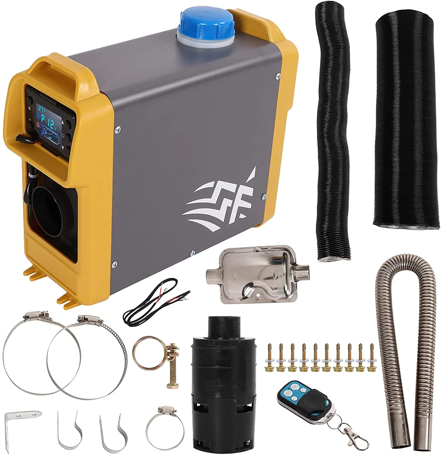 All-in-one diesel Heater 12v 24v Truck Cab Parking Heater Silimar air Heater 5kw
All-in-one diesel Heater 12v 24v Truck Cab Parking Heater Silimar air Heater 5kw