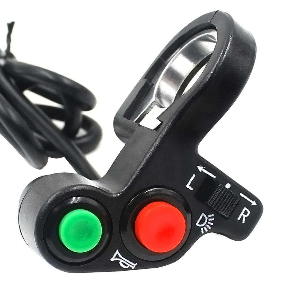Compact Electric Vehicle Switch for Scooter Horn Headlight Turn Signal Flameout Control Lightweight Universal Bike ATV
Compact Electric Vehicle Switch for Scooter Horn Headlight Turn Signal Flameout Control Lightweight Universal Bike ATV