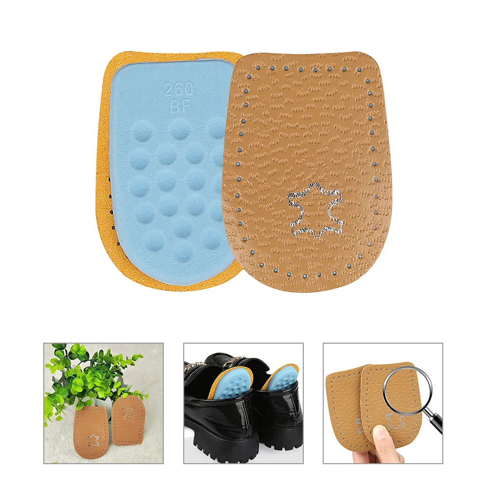 Latex Heel Pads Unisex Non skid Sneakers Insole Thick Cushion Anti Wear Half Size Shock Absorption for Sports
Latex Heel Pads Unisex Non skid Sneakers Insole Thick Cushion Anti Wear Half Size Shock Absorption for Sports
