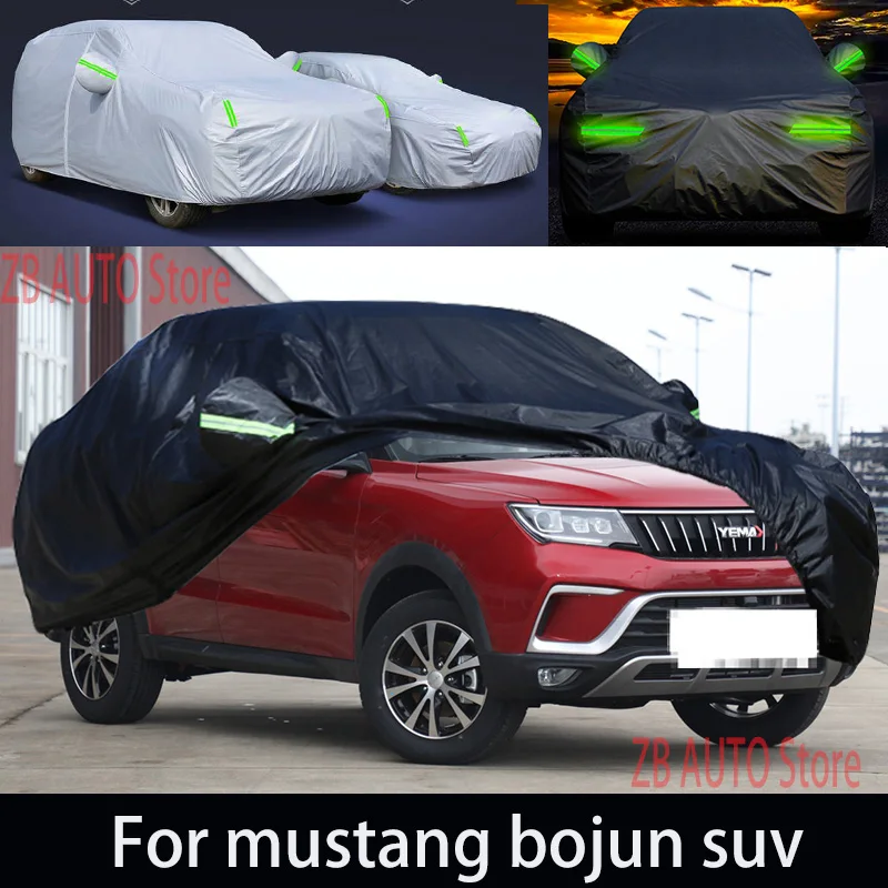 For mustang bojun suv Outdoor Protection Full Car Covers Snow Cover Sunshade Waterproof Dustproof Exterior Car accessories
For mustang bojun suv Outdoor Protection Full Car Covers Snow Cover Sunshade Waterproof Dustproof Exterior Car accessories
