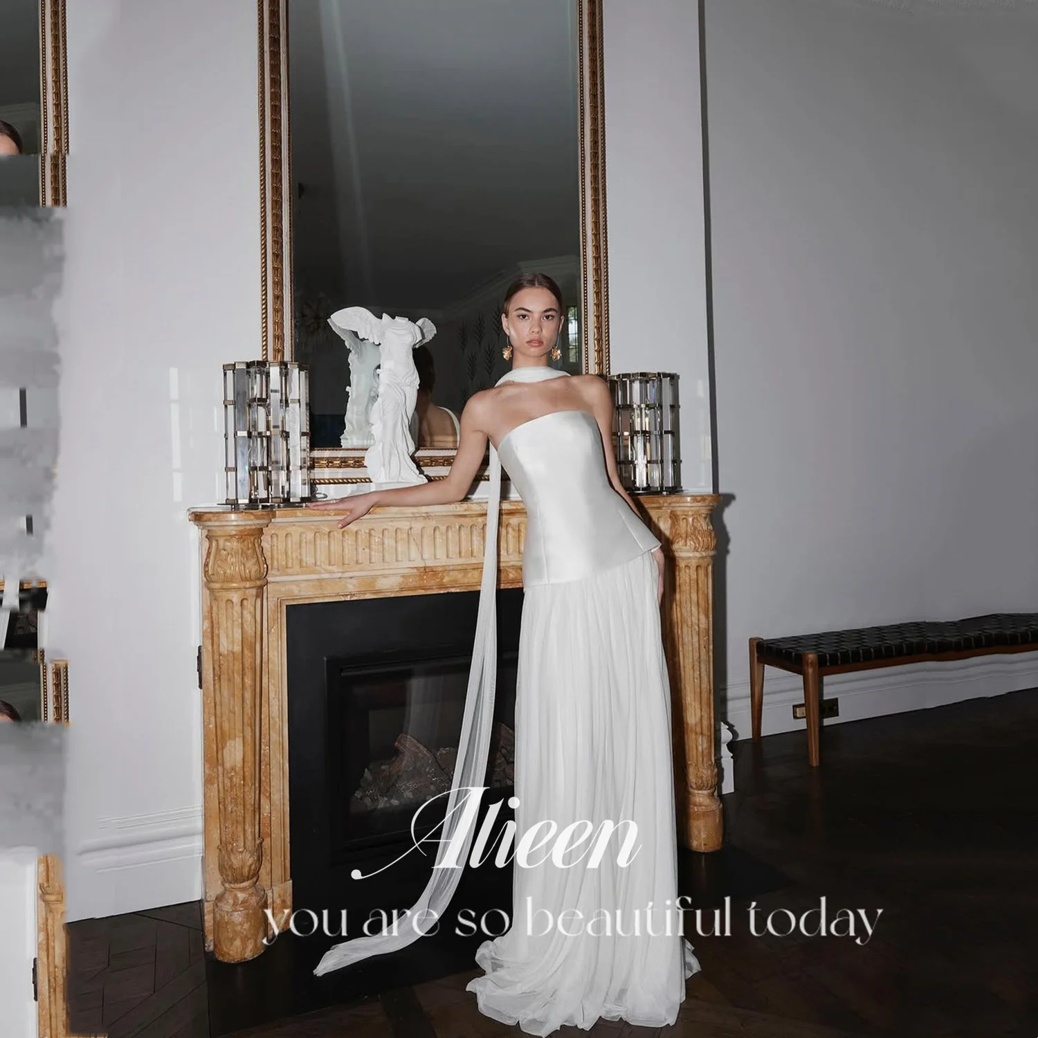 Aileen High Quality Evening Dresses for Special Occasions Satin Off-shoulder Customized Ivory White Wedding Dress New in Dresses
Aileen High Quality Evening Dresses for Special Occasions Satin Off-shoulder Customized Ivory White Wedding Dress New in Dresses