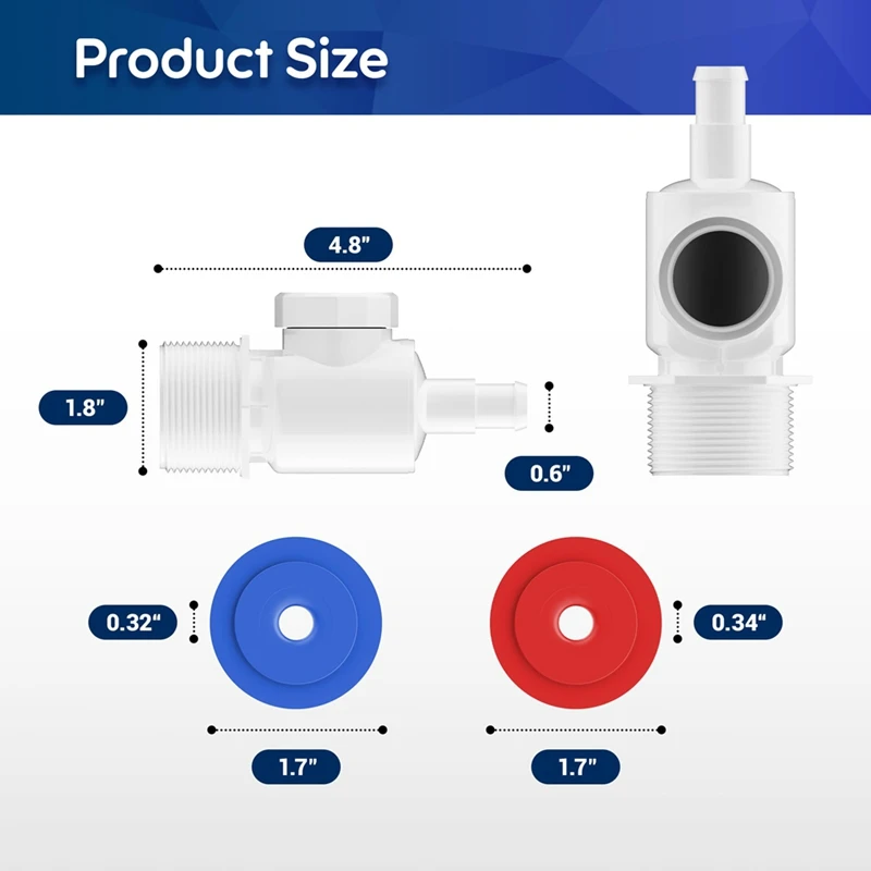 9-100-9001 UWF Connector Assembly for Pool Cleaner Parts 280, 380, 3900 Pool Cleaner Wall Fitting Connector-AT35
9-100-9001 UWF Connector Assembly for Pool Cleaner Parts 280, 380, 3900 Pool Cleaner Wall Fitting Connector-AT35