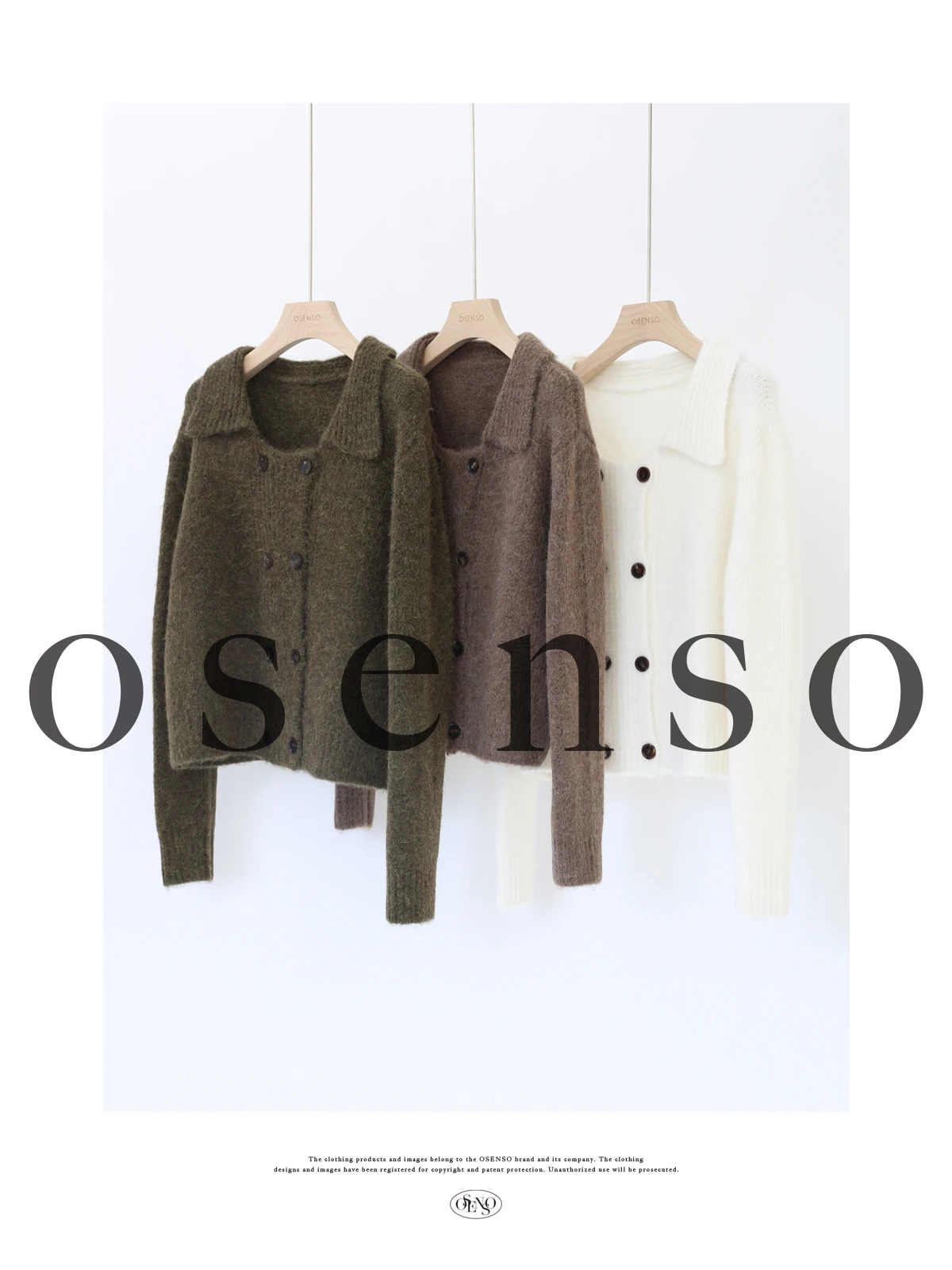 Модный вязаный свитер с двойным воротником-стойкой, осенне-зимний, универсальный, OSENSO Michaeldo ZZ240989, женский, из смесовой шерсти.
Модный вязаный свитер с двойным воротником-стойкой, осенне-зимний, универсальный, OSENSO Michaeldo ZZ240989, женский, из смесовой шерсти.