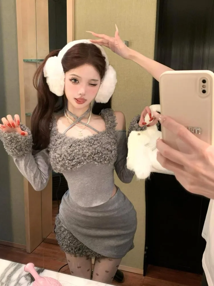 Harajuku винтажный сладкий кавайный топ нерегулярной формы с капюшоном футболка Y2k облегающие юбки с высокой талией осенние субкультурные комплекты из 2 предметов
Harajuku винтажный сладкий кавайный топ нерегулярной формы с капюшоном футболка Y2k облегающие юбки с высокой талией осенние субкультурные комплекты из 2 предметов