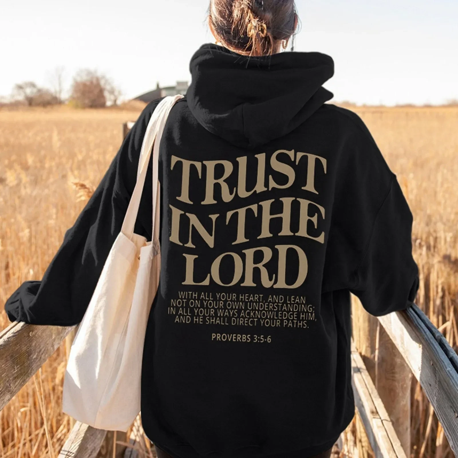 Letter Print Christian Hoodie for Women, Casual Comfortable Warm Tops, Oversize Sweatshirt, Female Clothes, Autumn Spring Trend
Letter Print Christian Hoodie for Women, Casual Comfortable Warm Tops, Oversize Sweatshirt, Female Clothes, Autumn Spring Trend