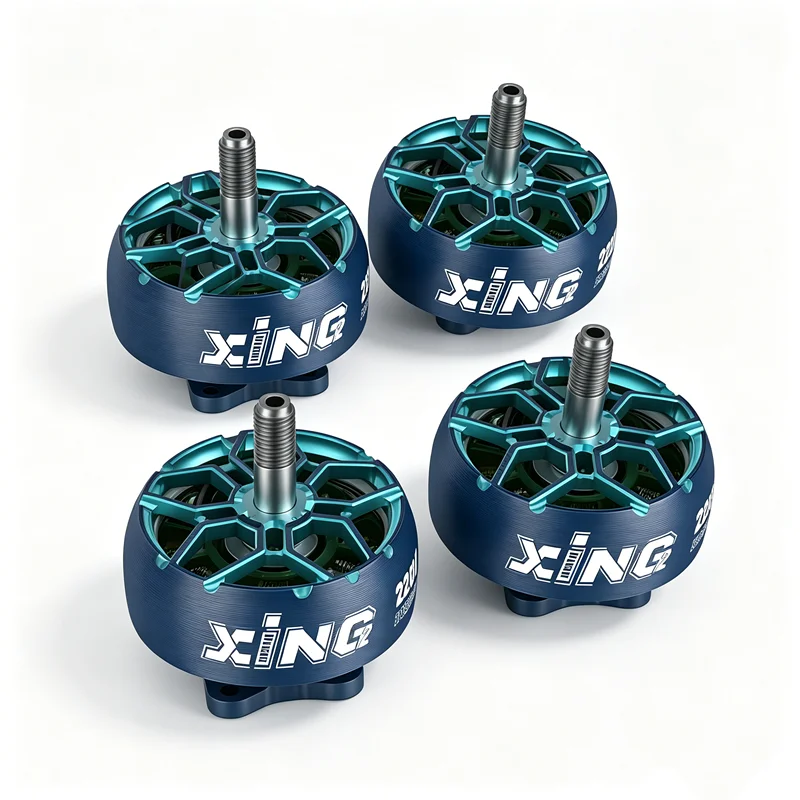 IFlight XING2 2207 FPV Drone Motor, Sold As 4PCS Pack Only, 1855KV 6S / 2755KV 4S Dual KV Options Freestyle Brushless Motor
IFlight XING2 2207 FPV Drone Motor, Sold As 4PCS Pack Only, 1855KV 6S / 2755KV 4S Dual KV Options Freestyle Brushless Motor