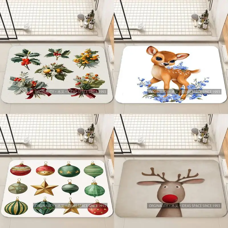 Christmas Deer Pattern Mat Living Room Decoration Home Sofa Non-Slip Carpet Study Bedroom Tatami Children'S Soft Floor Mat
Christmas Deer Pattern Mat Living Room Decoration Home Sofa Non-Slip Carpet Study Bedroom Tatami Children'S Soft Floor Mat