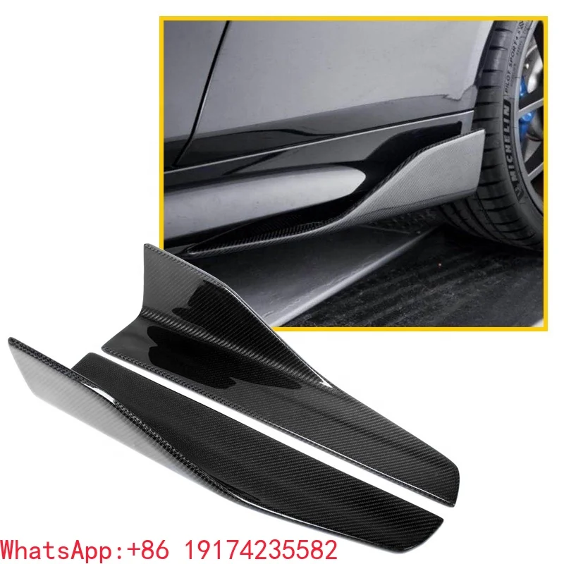 Full Carbon Fiber Universal Side Skirts Splitters Flaps Winglets for BEZ BM A-DI Car Styling Side Bumper
Full Carbon Fiber Universal Side Skirts Splitters Flaps Winglets for BEZ BM A-DI Car Styling Side Bumper