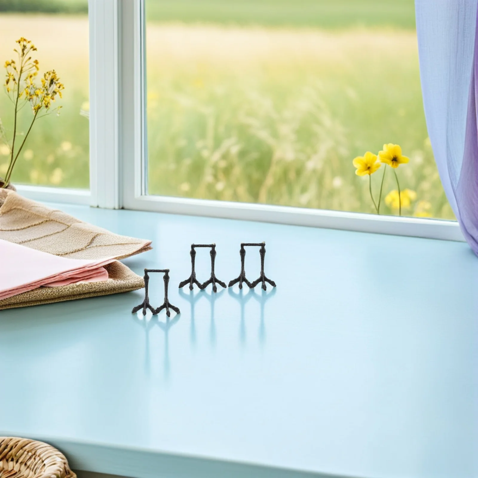 9Pcs Bird Statue Feet Realistic Iron Craft Claws for DIY Halloween Decorations Replacement Parts Crow Parrot Projects
9Pcs Bird Statue Feet Realistic Iron Craft Claws for DIY Halloween Decorations Replacement Parts Crow Parrot Projects